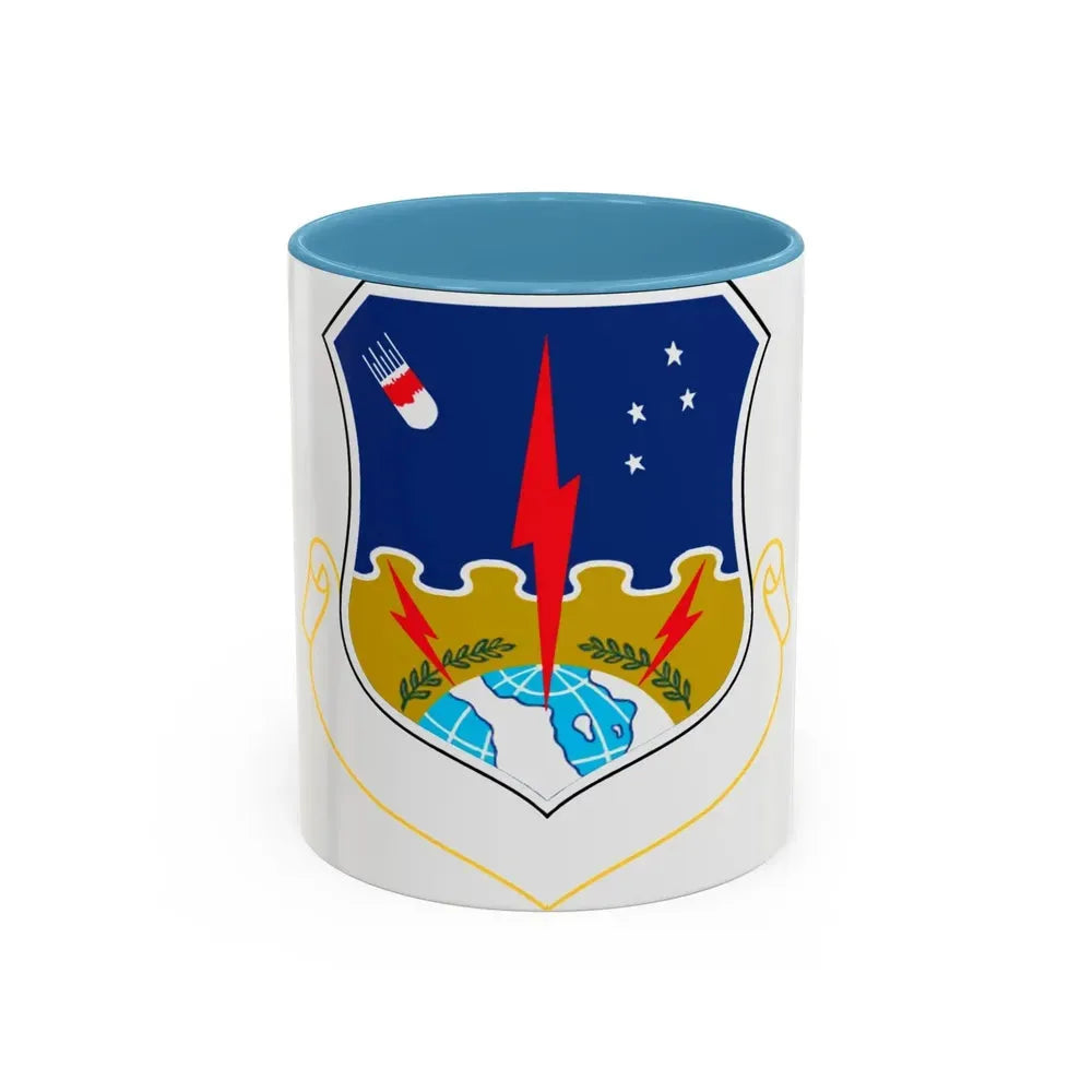 1st Strategic Aerospace Division (U.S. Air Force) Accent Coffee Mug 11oz Light Blue - Go Mug Yourself