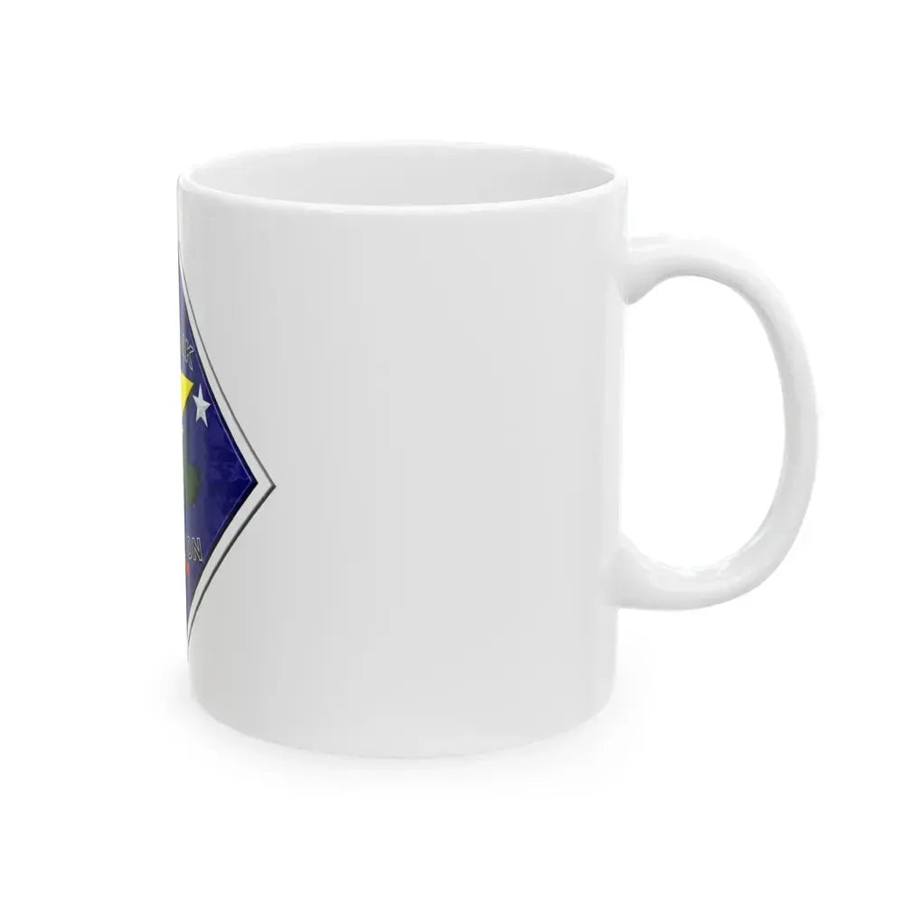 1st Tank Battalion (USMC) White Coffee Mug - Go Mug Yourself