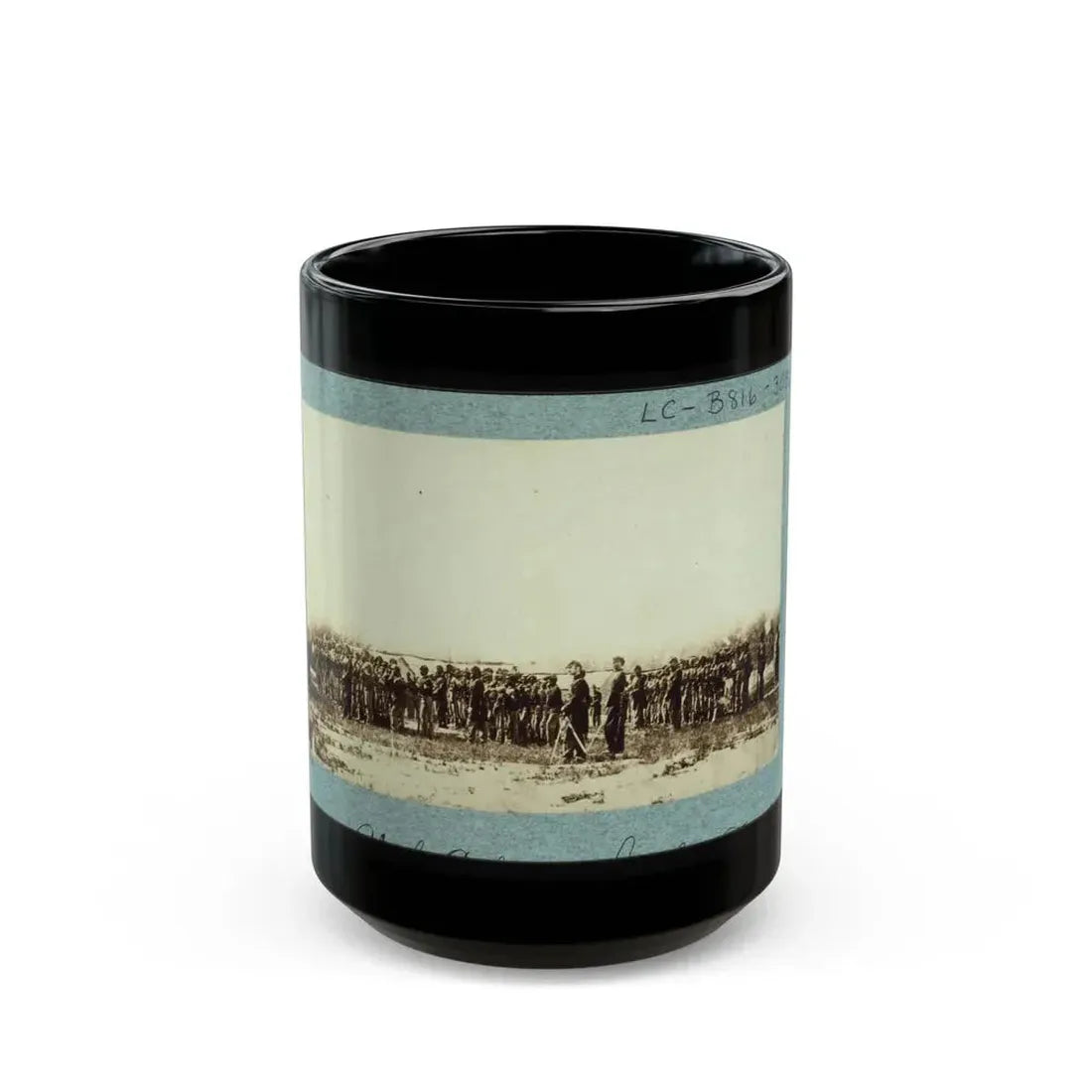 1st U.S. Colored Infantry (U.S. Civil War) Black Coffee Mug 15oz - Go Mug Yourself