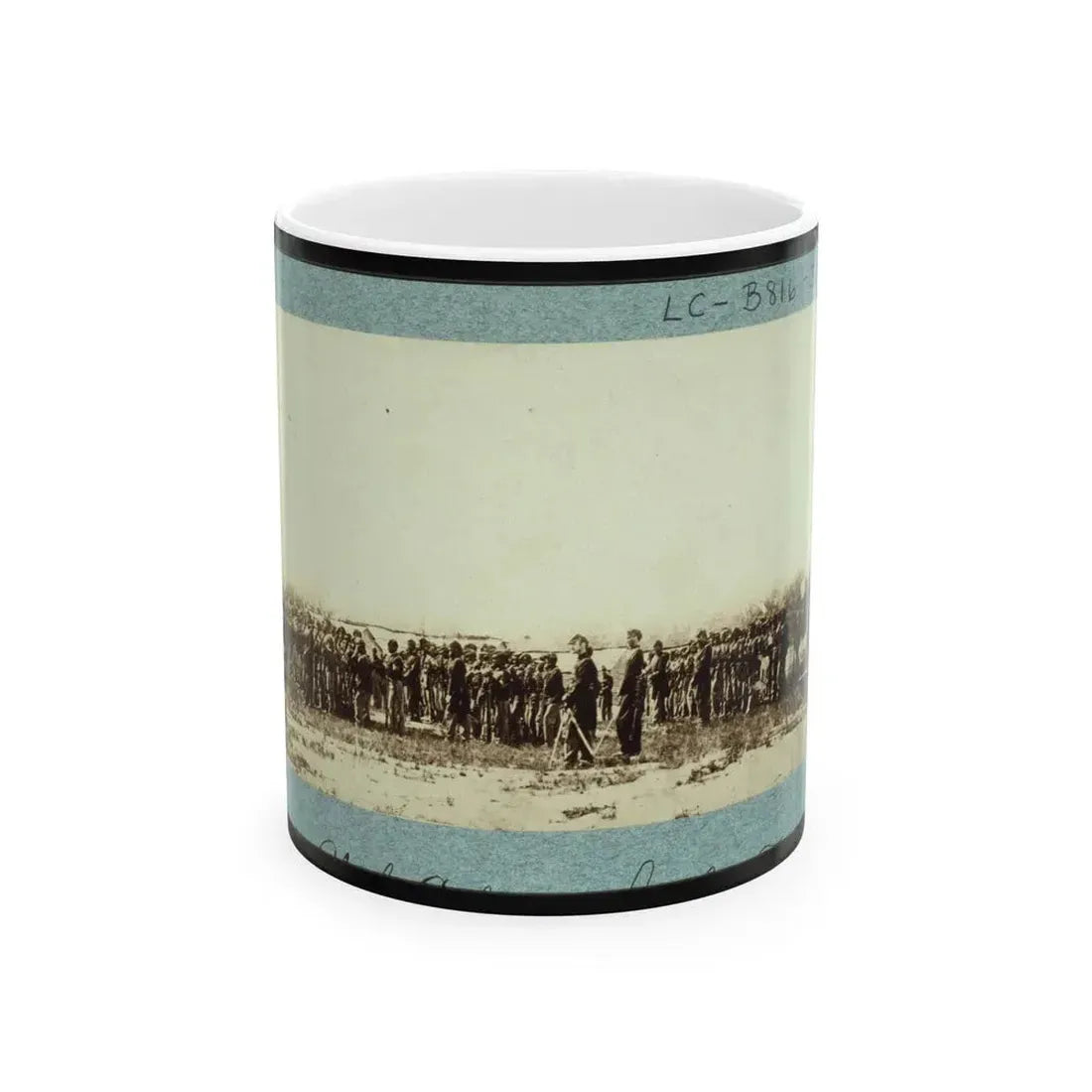 1st U.S. Colored Infantry (U.S. Civil War) White Coffee Mug 11oz - Go Mug Yourself