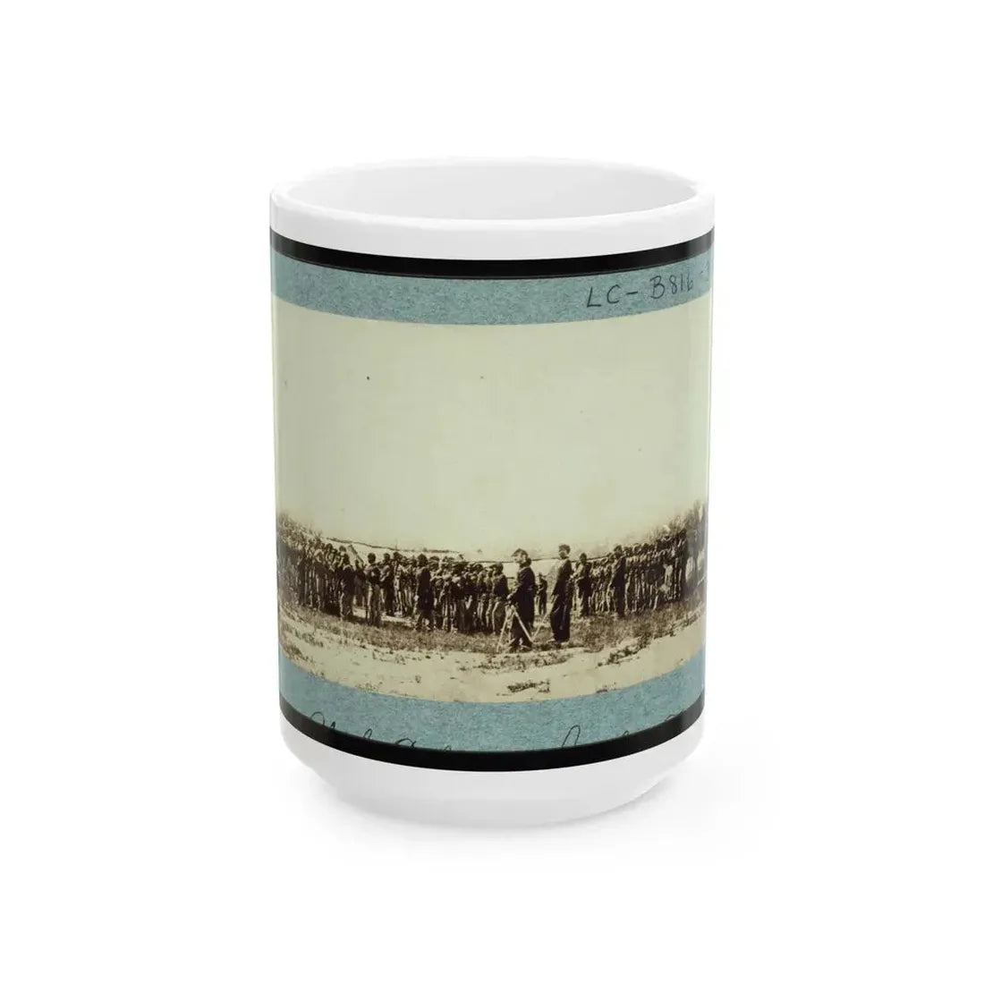 1st U.S. Colored Infantry (U.S. Civil War) White Coffee Mug 15oz - Go Mug Yourself