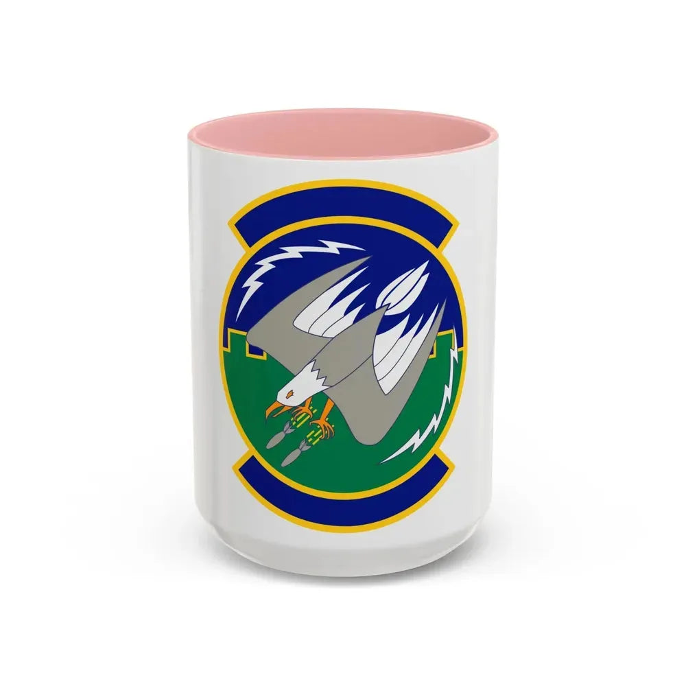 2 Air Support Operations Squadron (U.S. Air Force) Accent Coffee Mug 15oz Pink - Go Mug Yourself