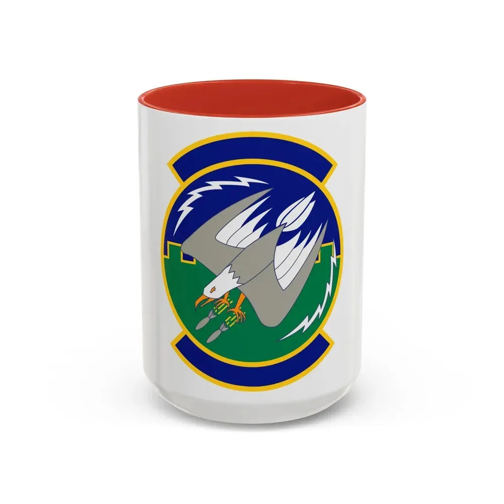 2 Air Support Operations Squadron (U.S. Air Force) Accent Coffee Mug 15oz Red - Go Mug Yourself