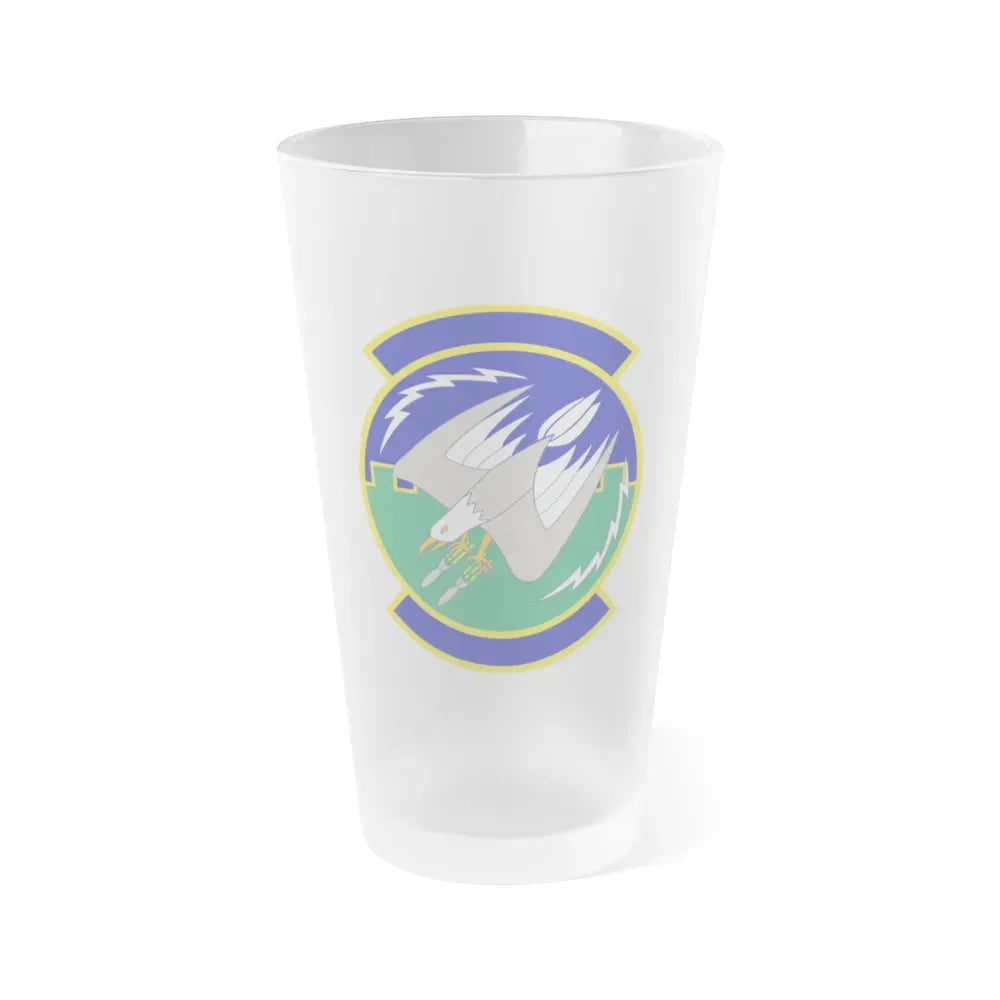 2 Air Support Operations Squadron (U.S. Air Force) Frosted Pint Glass 16oz Default Title - Go Mug Yourself