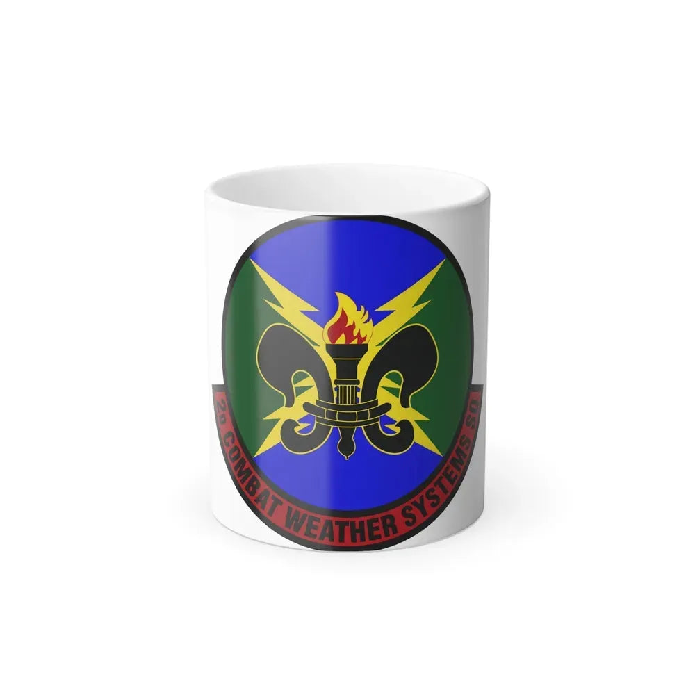 2 Combat Weather Systems Sq ACC (U.S. Air Force) Color Changing Coffee Mug 11oz - Go Mug Yourself