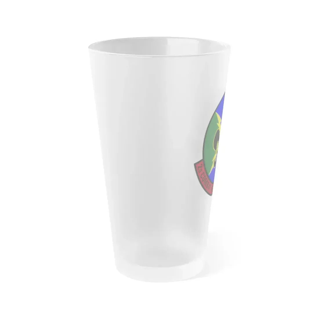 2 Combat Weather Systems Sq ACC (U.S. Air Force) Frosted Pint Glass 16oz - Go Mug Yourself