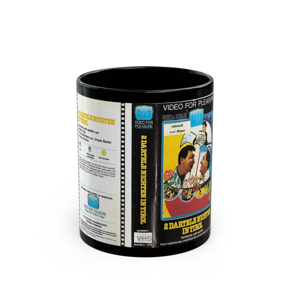 2 DARTELE NICHTEN IN TIROL (VHS COVER) - Black Coffee Mug 11oz - Go Mug Yourself
