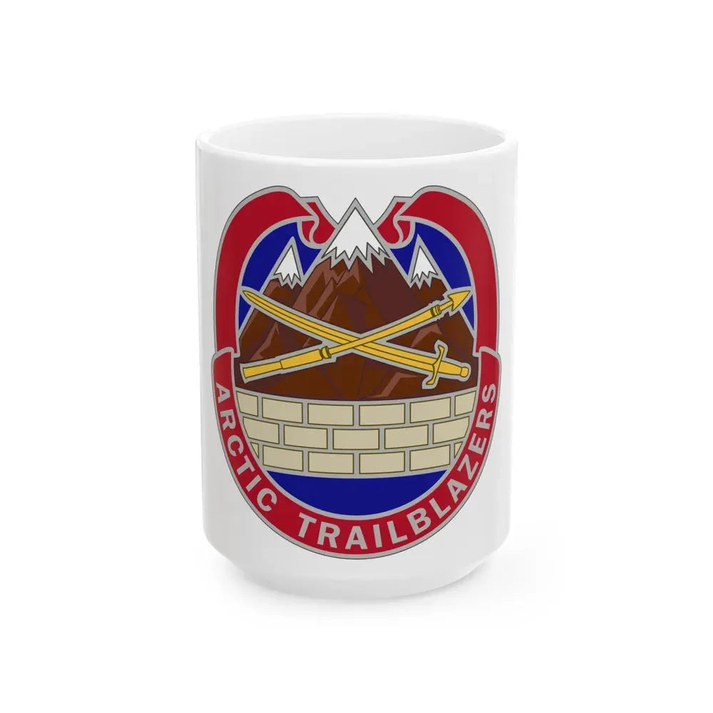 2 Engineer Brigade 2 (U.S. Army) White Coffee Mug 15oz - Go Mug Yourself