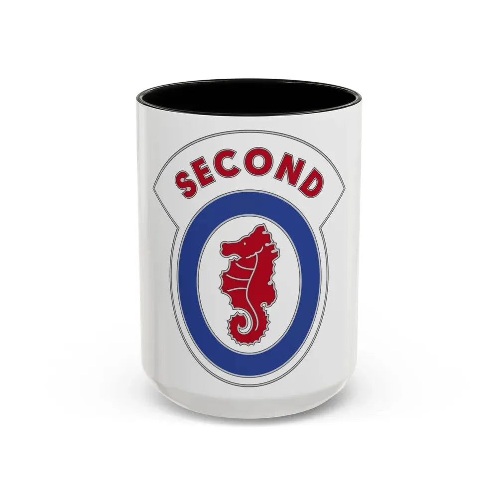 2 Engineer Brigade 3 (U.S. Army) Accent Coffee Mug 15oz Black - Go Mug Yourself