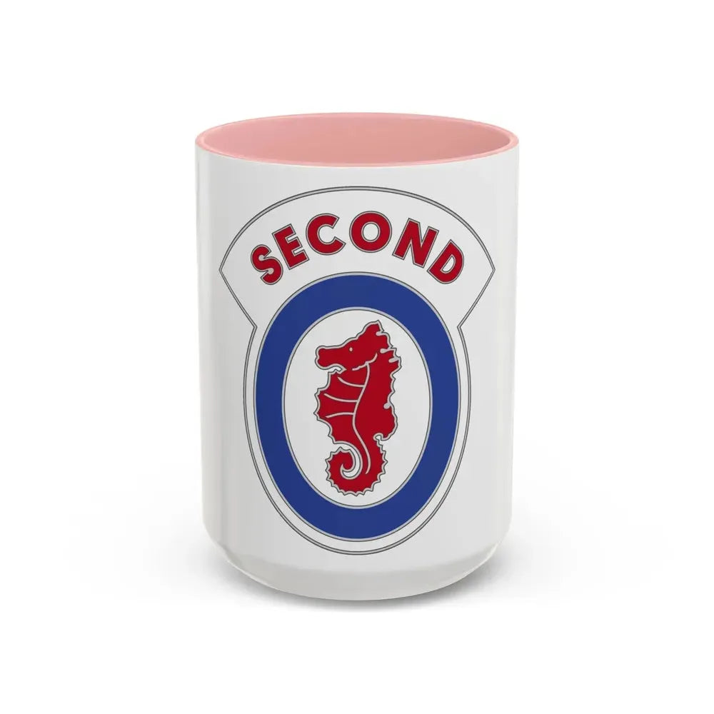 2 Engineer Brigade 3 (U.S. Army) Accent Coffee Mug 15oz Pink - Go Mug Yourself