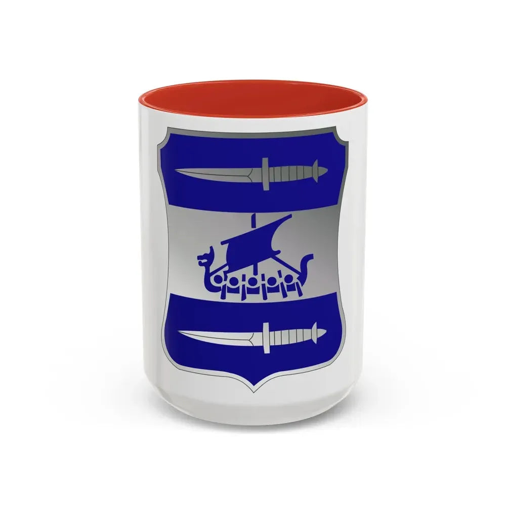 2 Infantry Battalion (U.S. Army) Accent Coffee Mug 15oz Red - Go Mug Yourself