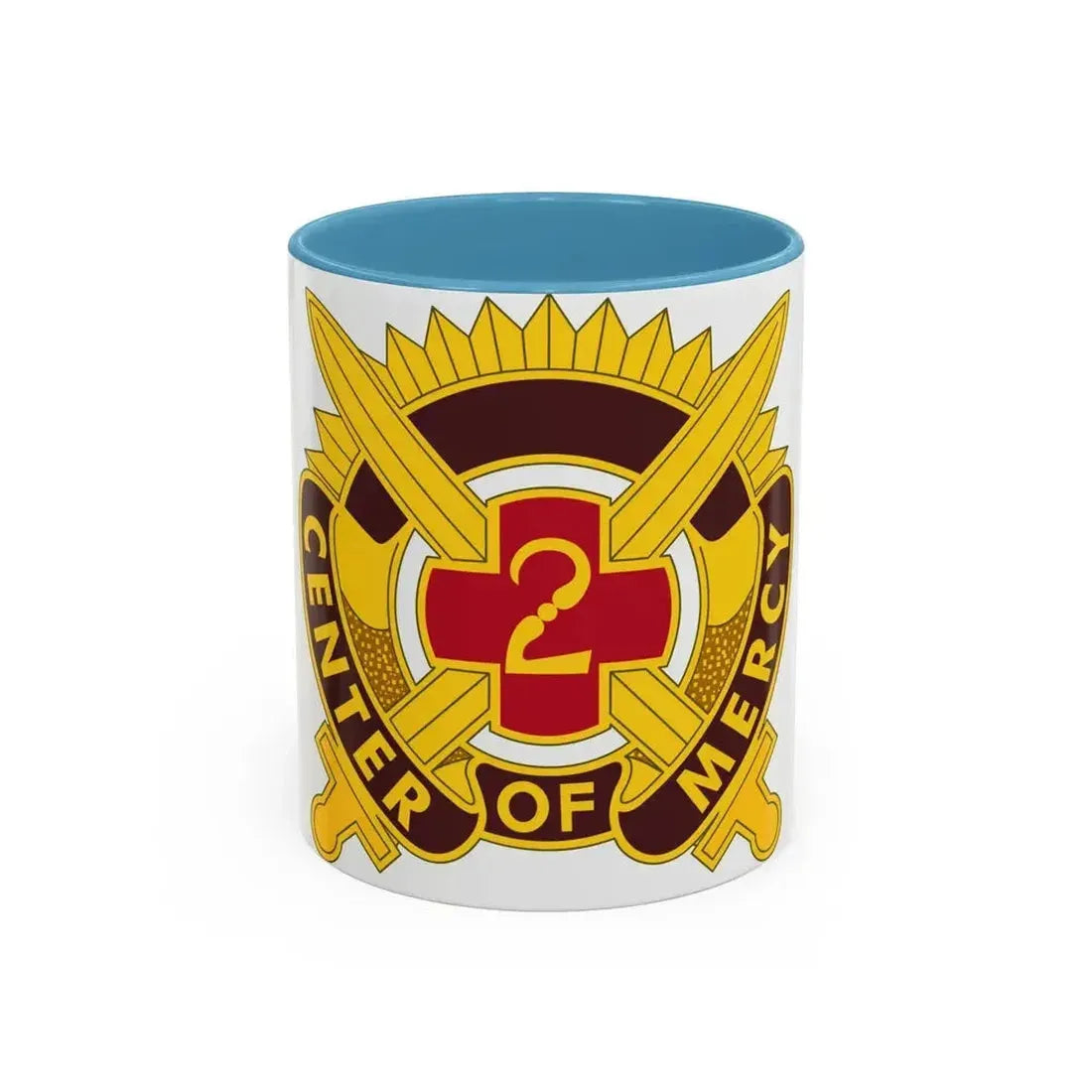 2 Medical Brigade 2 (U.S. Army) Accent Coffee Mug 11oz Light Blue - Go Mug Yourself