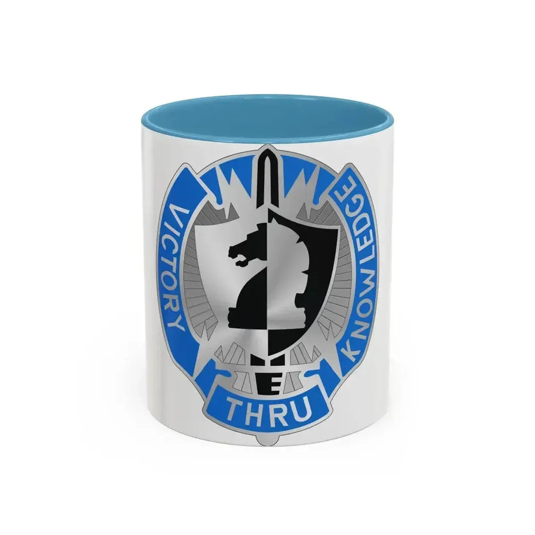 2 Military Intelligence Command 2 (U.S. Army) Accent Coffee Mug 11oz Light Blue - Go Mug Yourself
