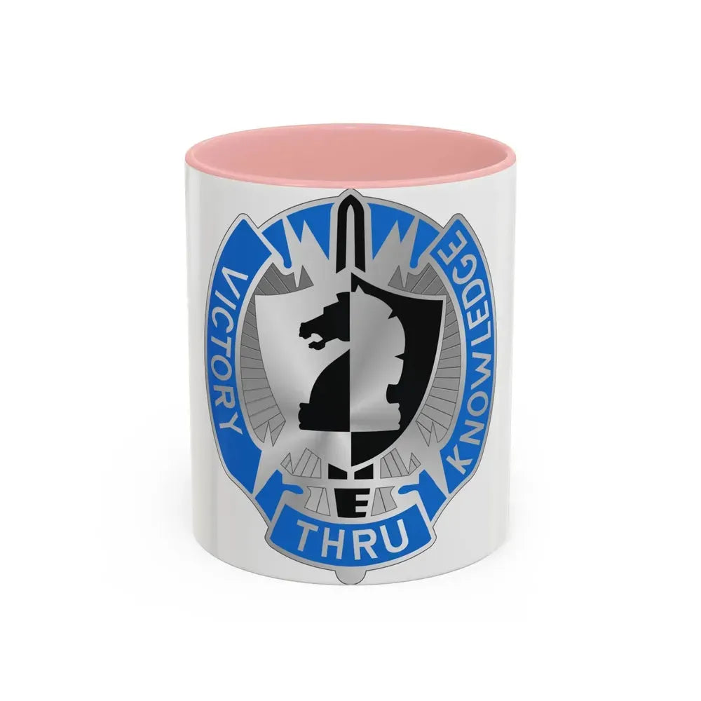 2 Military Intelligence Command 2 (U.S. Army) Accent Coffee Mug 11oz Pink - Go Mug Yourself