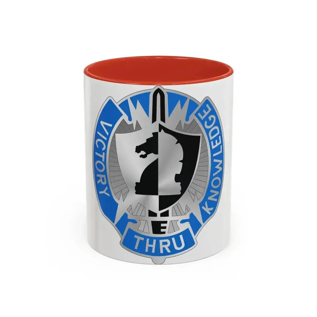 2 Military Intelligence Command 2 (U.S. Army) Accent Coffee Mug 11oz Red - Go Mug Yourself