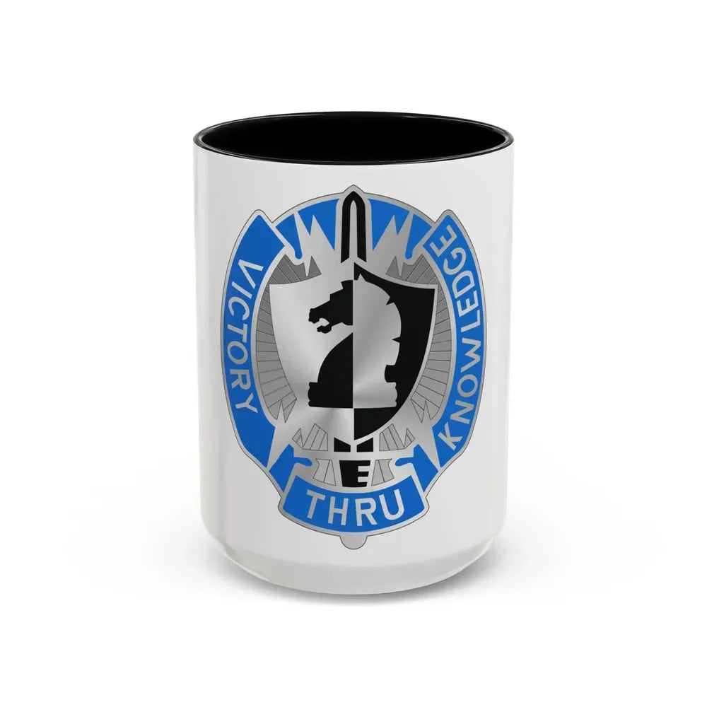2 Military Intelligence Command 2 (U.S. Army) Accent Coffee Mug 15oz Black - Go Mug Yourself