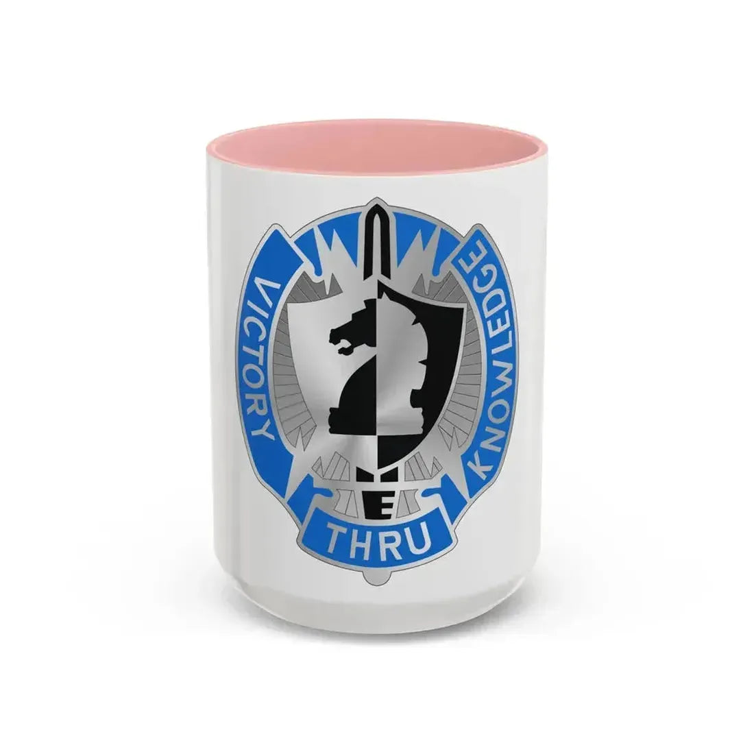 2 Military Intelligence Command 2 (U.S. Army) Accent Coffee Mug 15oz Pink - Go Mug Yourself