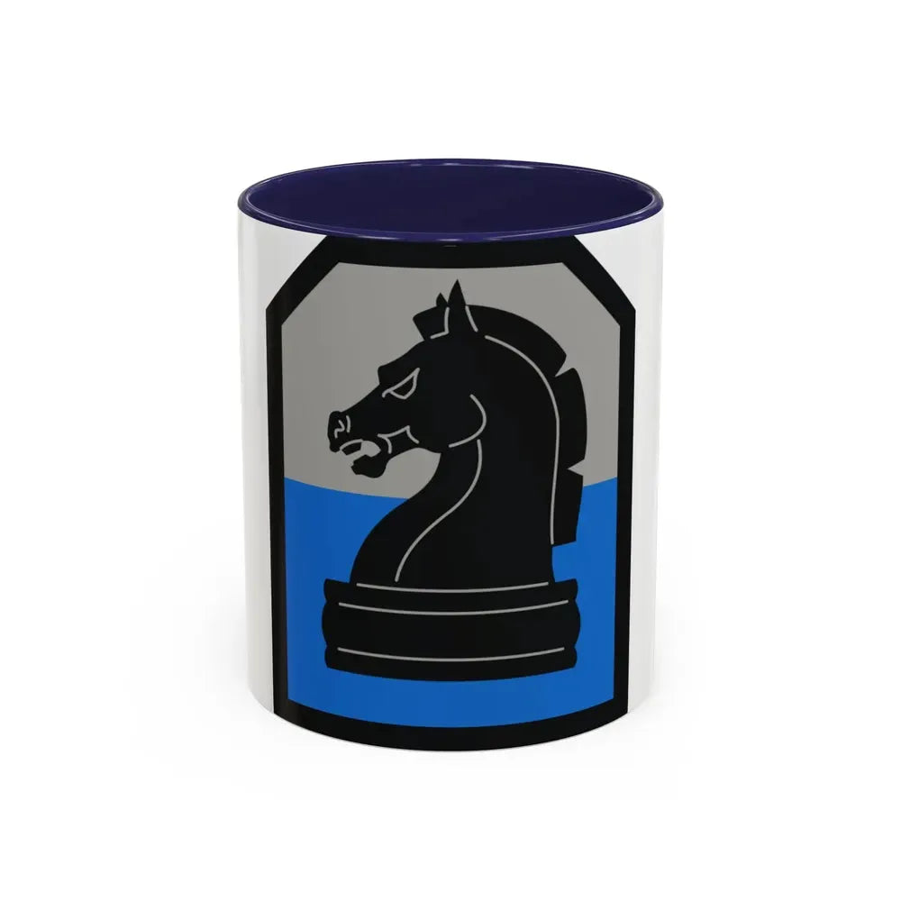 2 Military Intelligence Command (U.S. Army) Accent Coffee Mug 11oz Navy - Go Mug Yourself