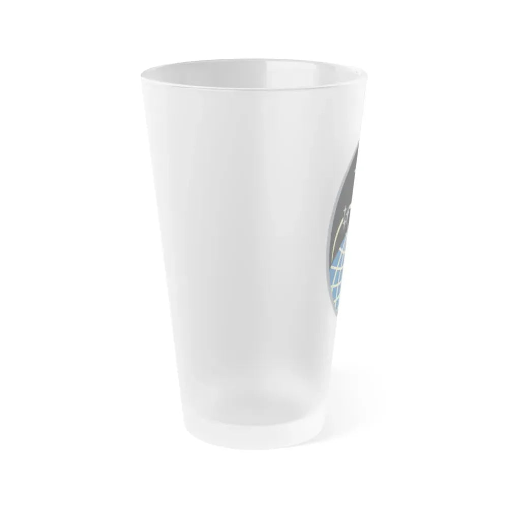 2 Space Operations Squadron (U.S. Space Force) Frosted Pint Glass 16oz - Go Mug Yourself