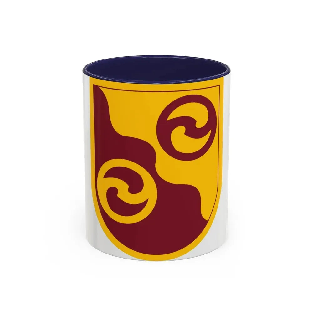 2 Transportation Command (U.S. Army) Accent Coffee Mug 11oz Navy - Go Mug Yourself