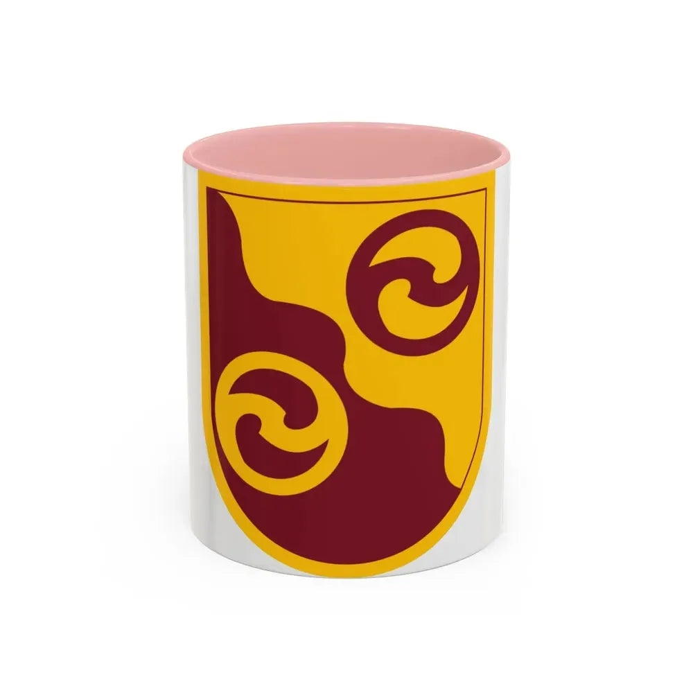 2 Transportation Command (U.S. Army) Accent Coffee Mug 11oz Pink - Go Mug Yourself