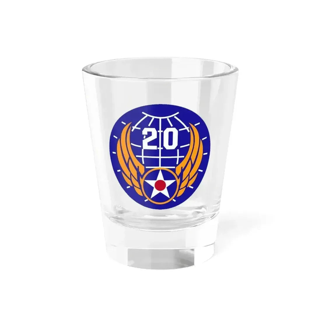 20 Air Force (U.S. Army) Shot Glass 1.5oz 1.5oz - Go Mug Yourself