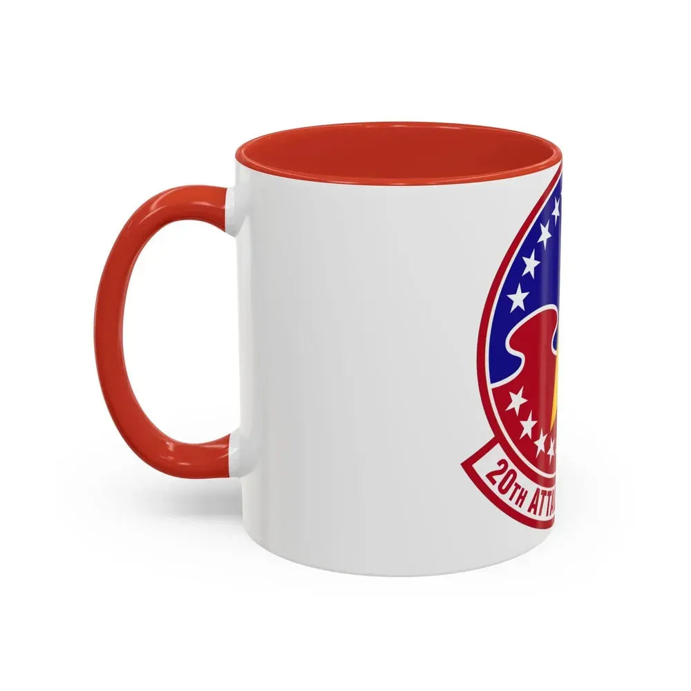20 Attack Squadron ACC (U.S. Air Force) Accent Coffee Mug - Go Mug Yourself