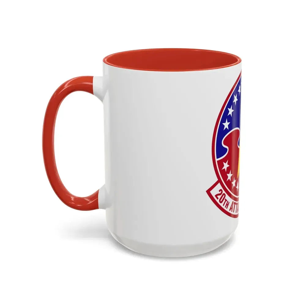 20 Attack Squadron ACC (U.S. Air Force) Accent Coffee Mug - Go Mug Yourself