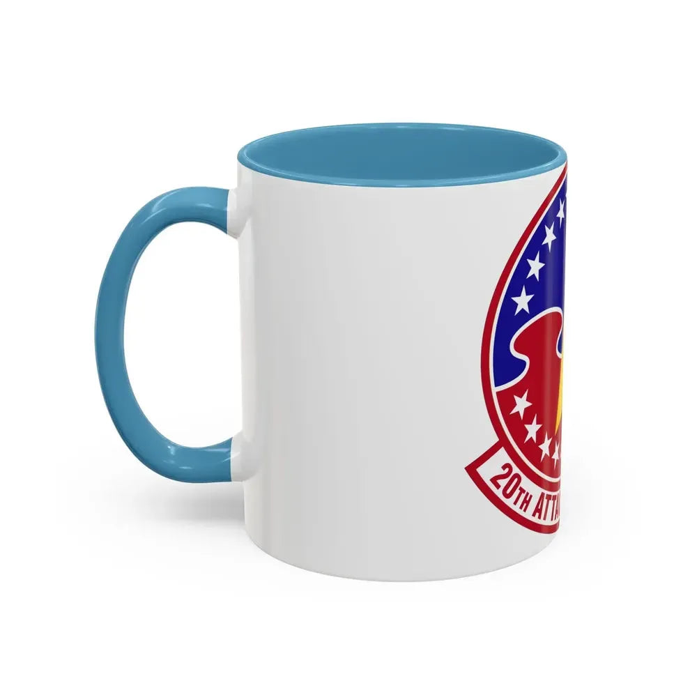 20 Attack Squadron ACC (U.S. Air Force) Accent Coffee Mug - Go Mug Yourself