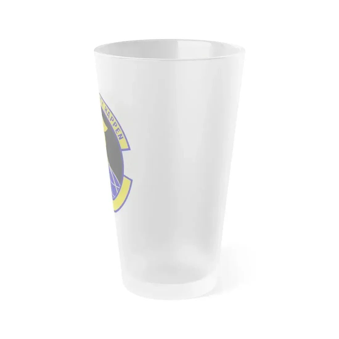 20 Healthcare Operations Squadron ACC (U.S. Air Force) Frosted Pint Glass 16oz - Go Mug Yourself