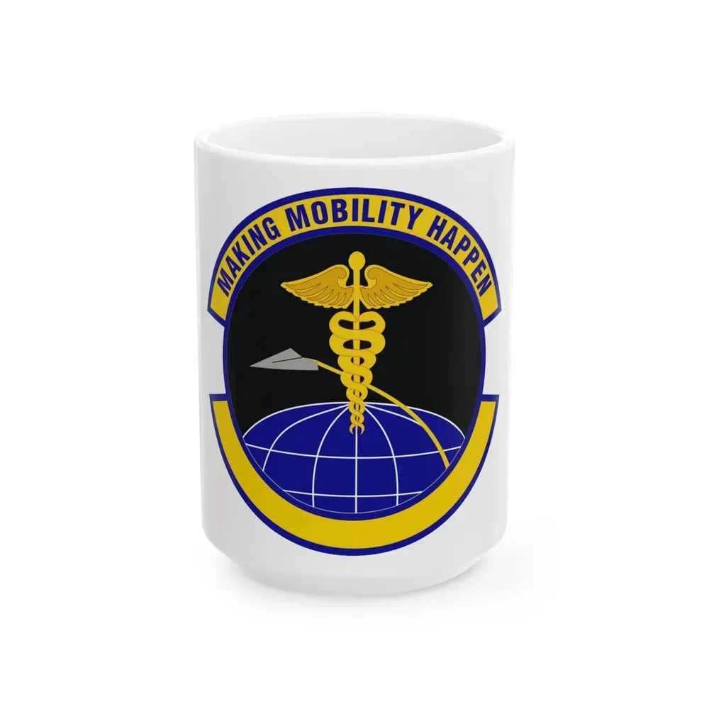 20 Healthcare Operations Squadron ACC (U.S. Air Force) White Coffee Mug 15oz - Go Mug Yourself
