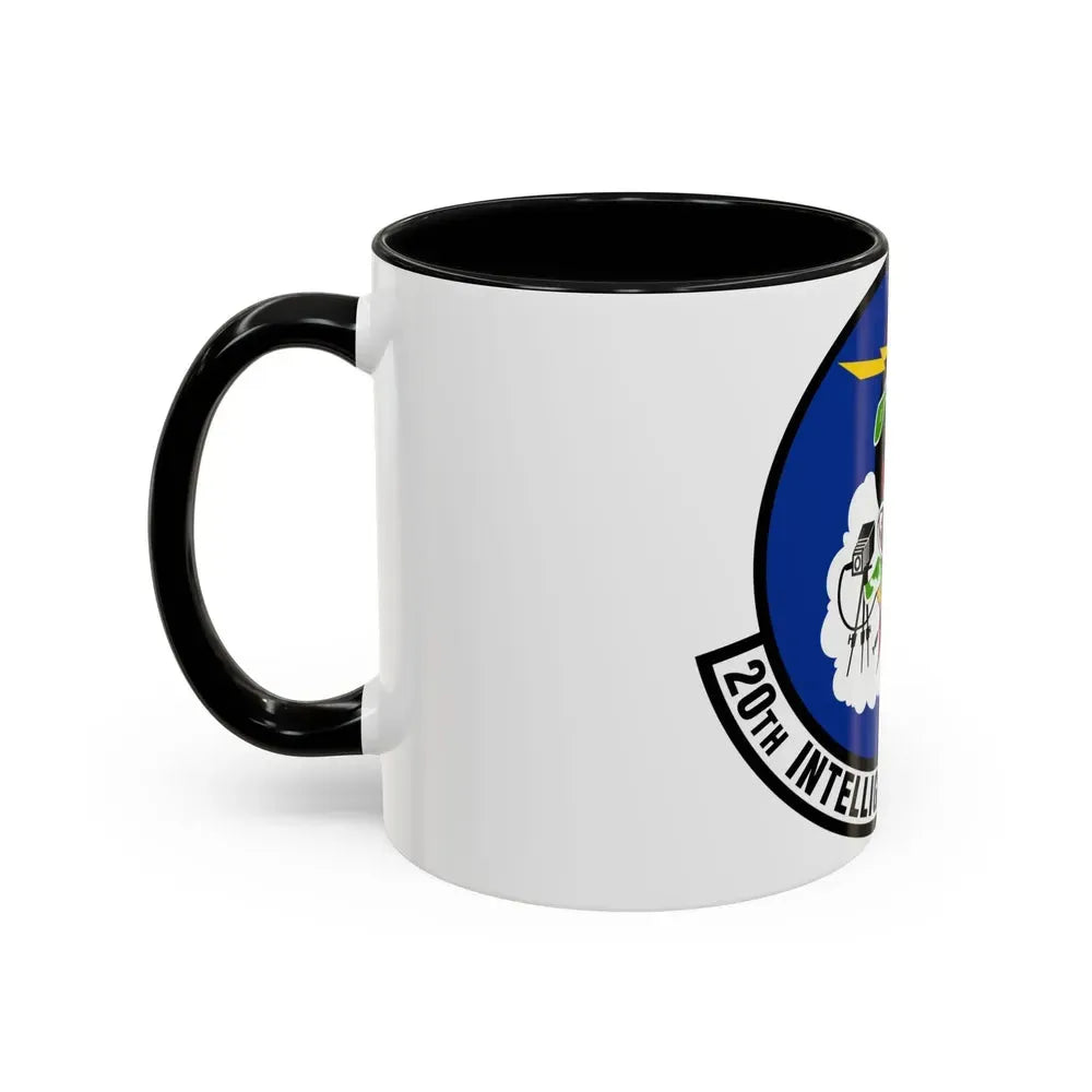 20 Intelligence Squadron ACC (U.S. Air Force) Accent Coffee Mug - Go Mug Yourself