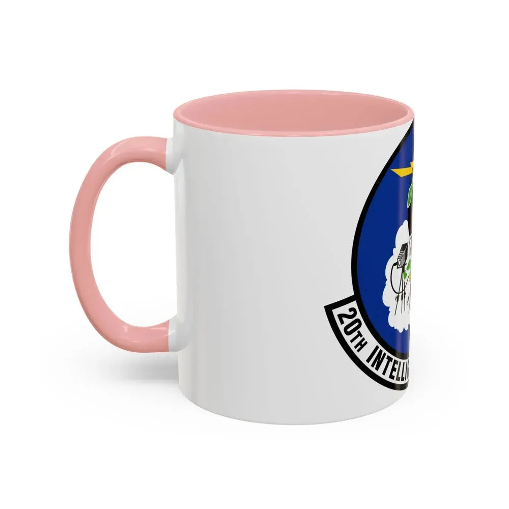 20 Intelligence Squadron ACC (U.S. Air Force) Accent Coffee Mug - Go Mug Yourself