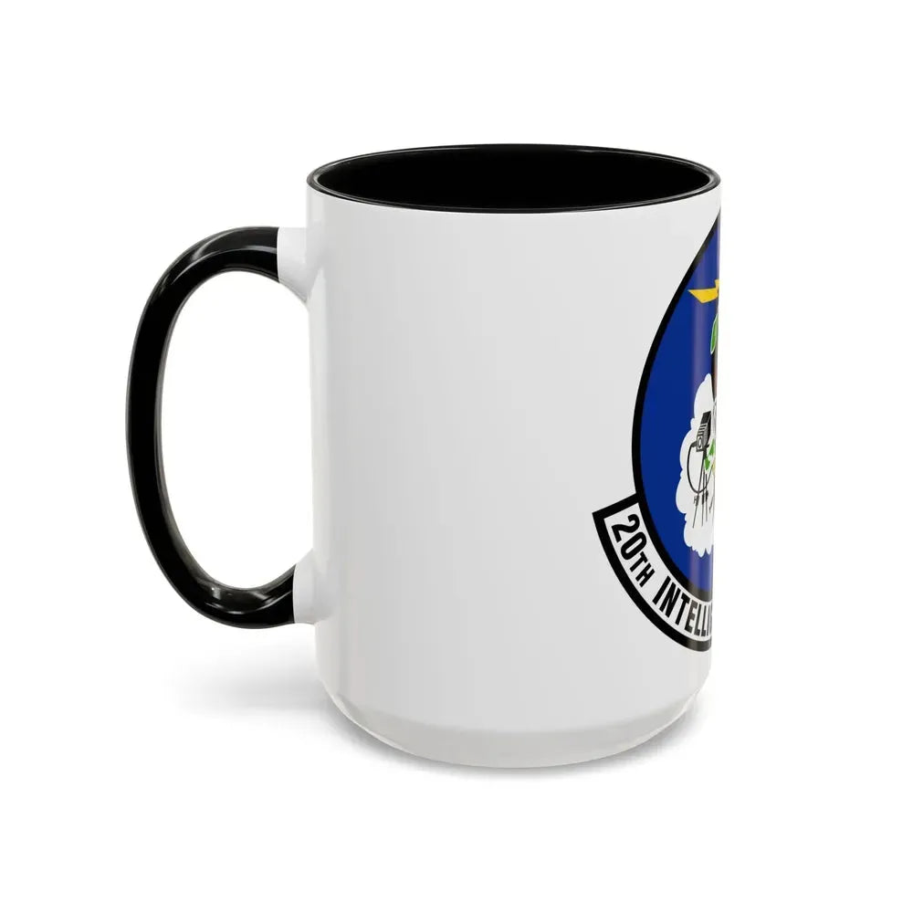 20 Intelligence Squadron ACC (U.S. Air Force) Accent Coffee Mug - Go Mug Yourself