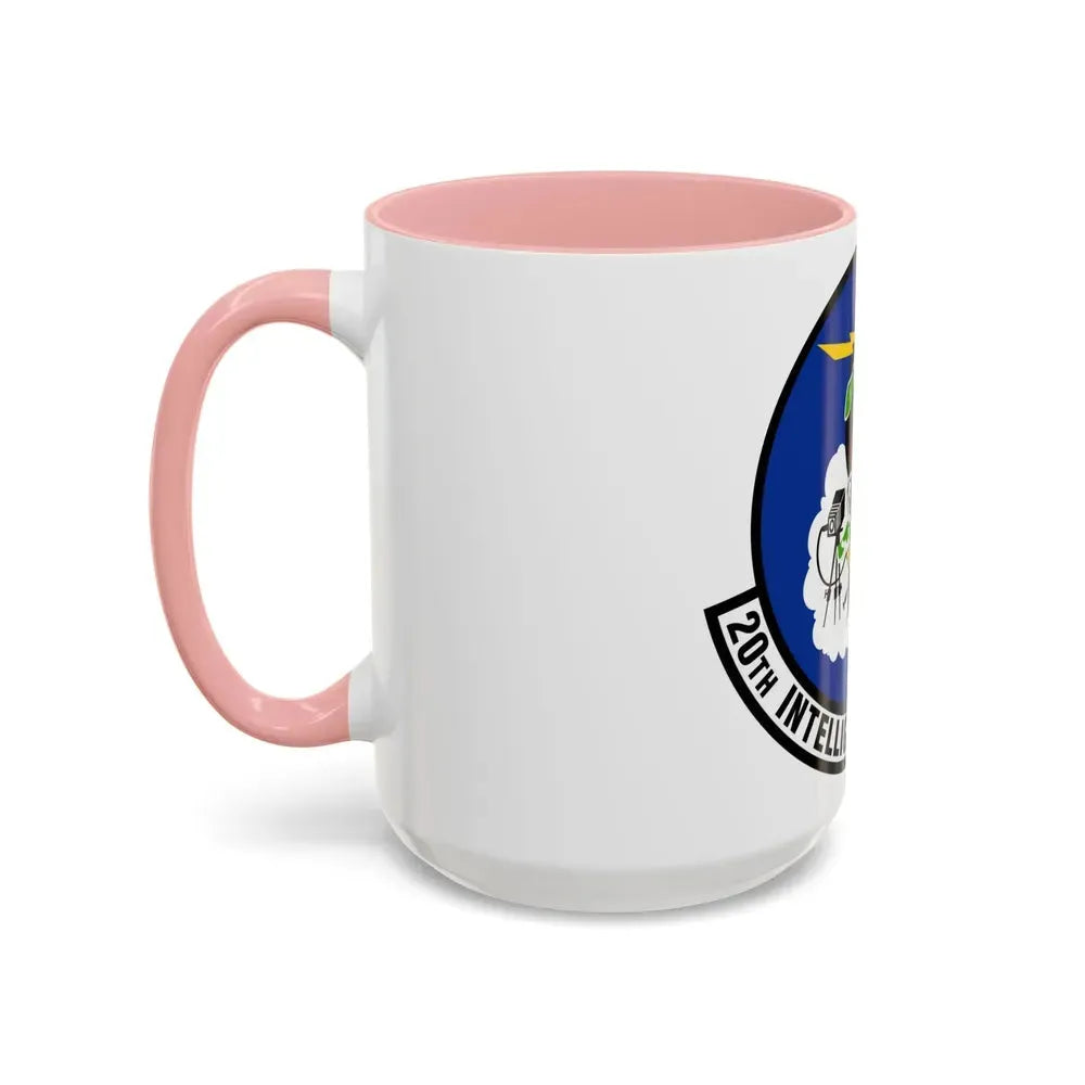 20 Intelligence Squadron ACC (U.S. Air Force) Accent Coffee Mug - Go Mug Yourself