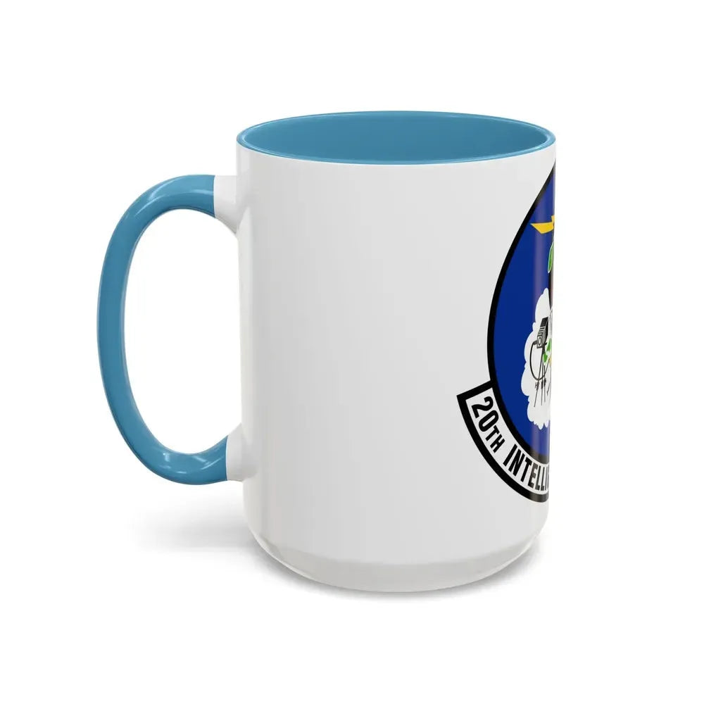 20 Intelligence Squadron ACC (U.S. Air Force) Accent Coffee Mug - Go Mug Yourself