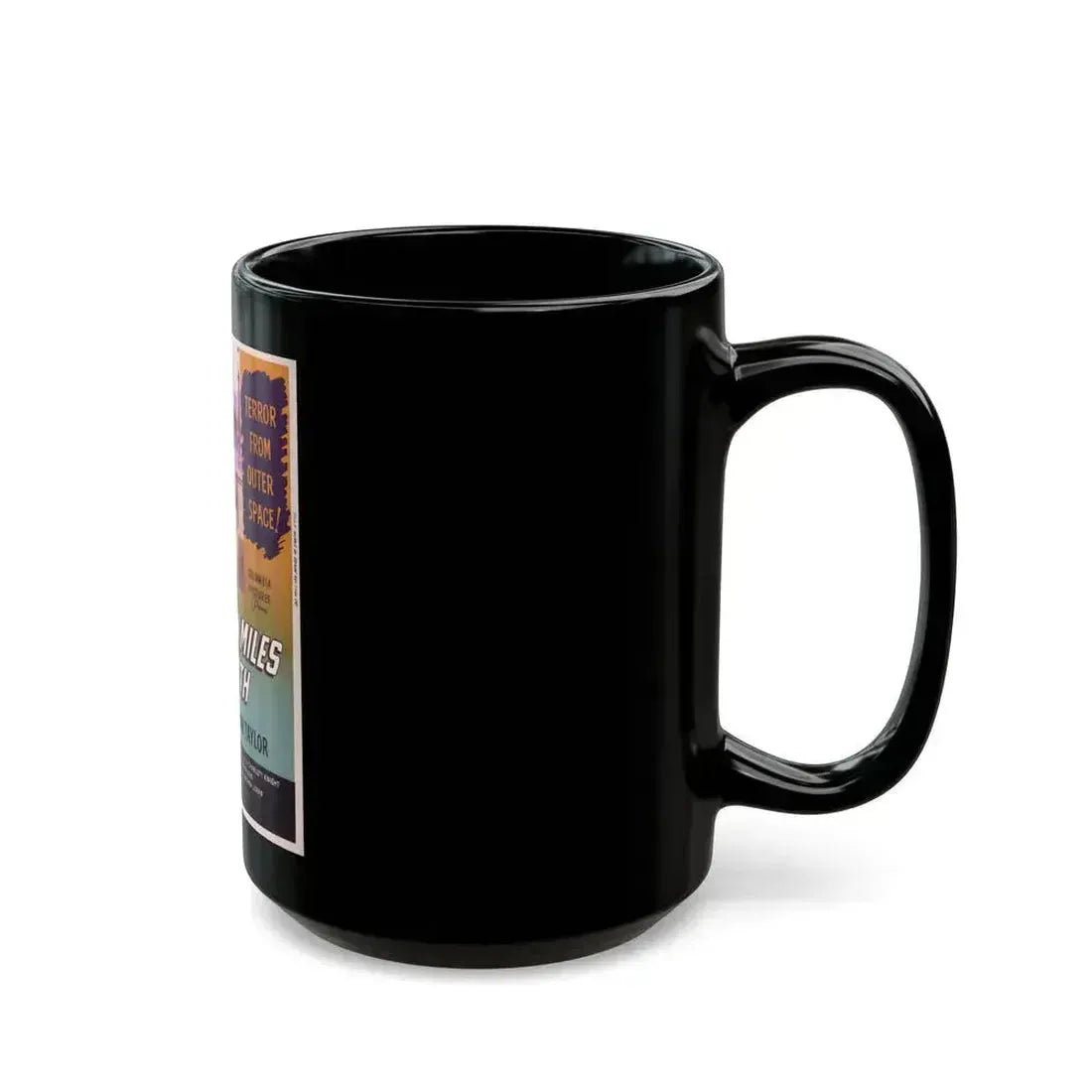 20 MILLION MILES TO EARTH (4) Movie Poster - Black Coffee Mug - Go Mug Yourself