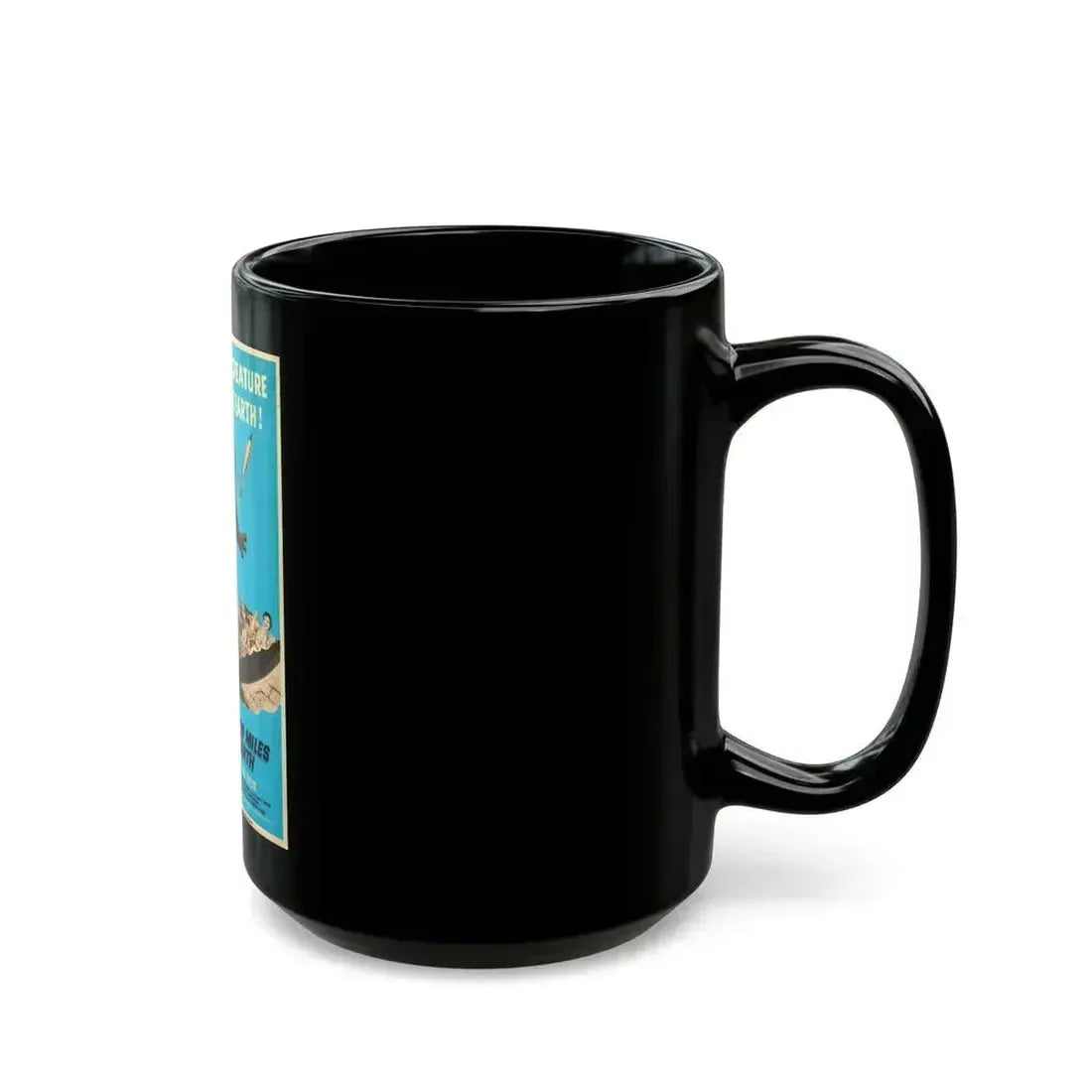 20 MILLION MILES TO EARTH (5) Movie Poster - Black Coffee Mug - Go Mug Yourself