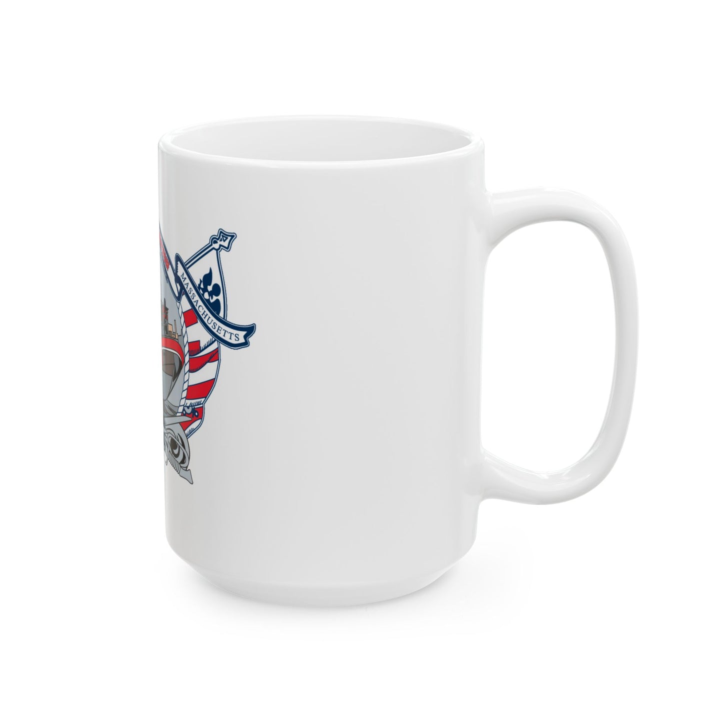 USCG Station Boston (U.S. Coast Guard) White Coffee Mug
