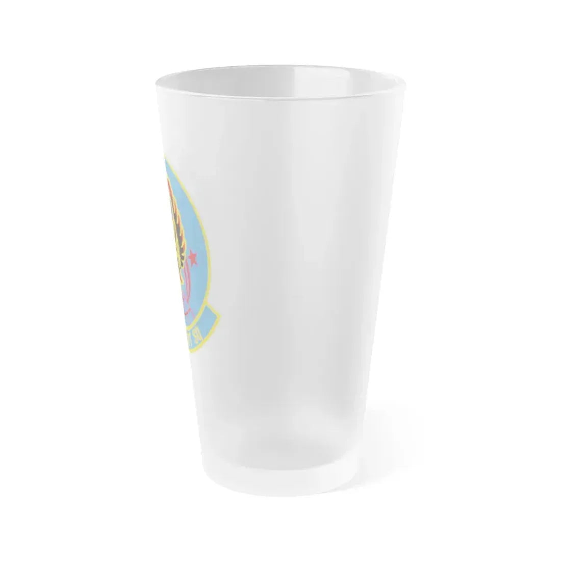 201 Airlift Squadron (U.S. Air Force) Frosted Pint Glass 16oz - Go Mug Yourself