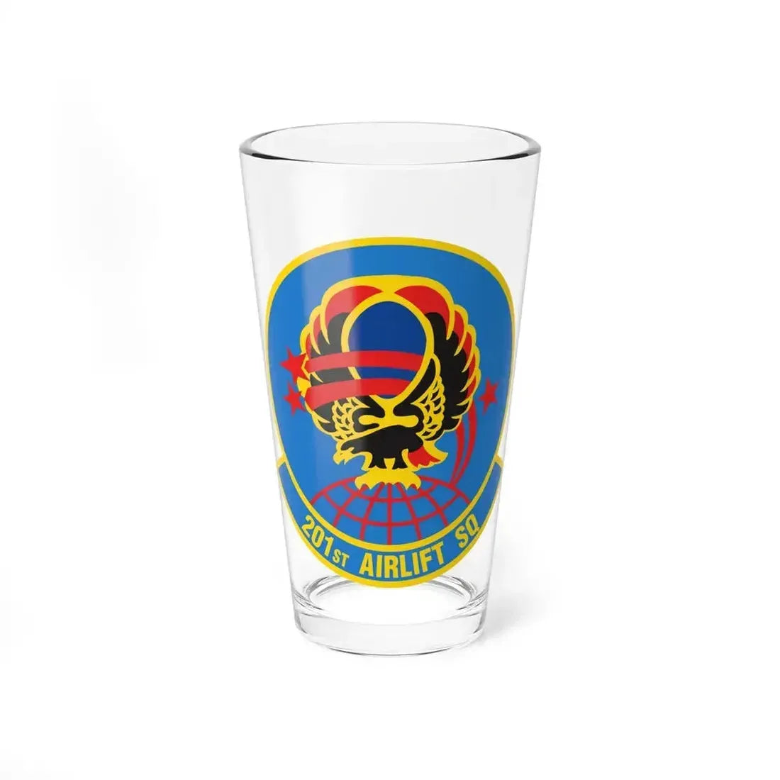 201 Airlift Squadron (U.S. Air Force) Pint Glass 16oz 16oz - Go Mug Yourself