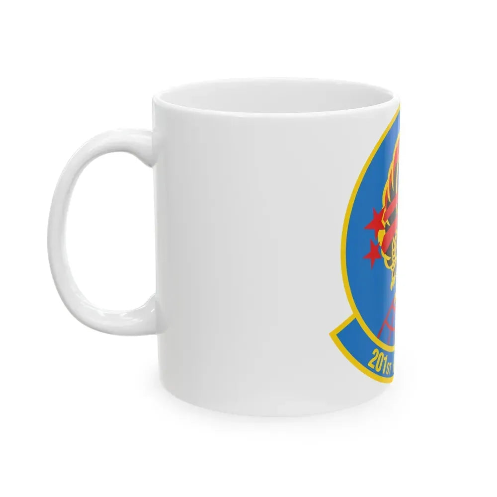 201 Airlift Squadron (U.S. Air Force) White Coffee Mug - Go Mug Yourself