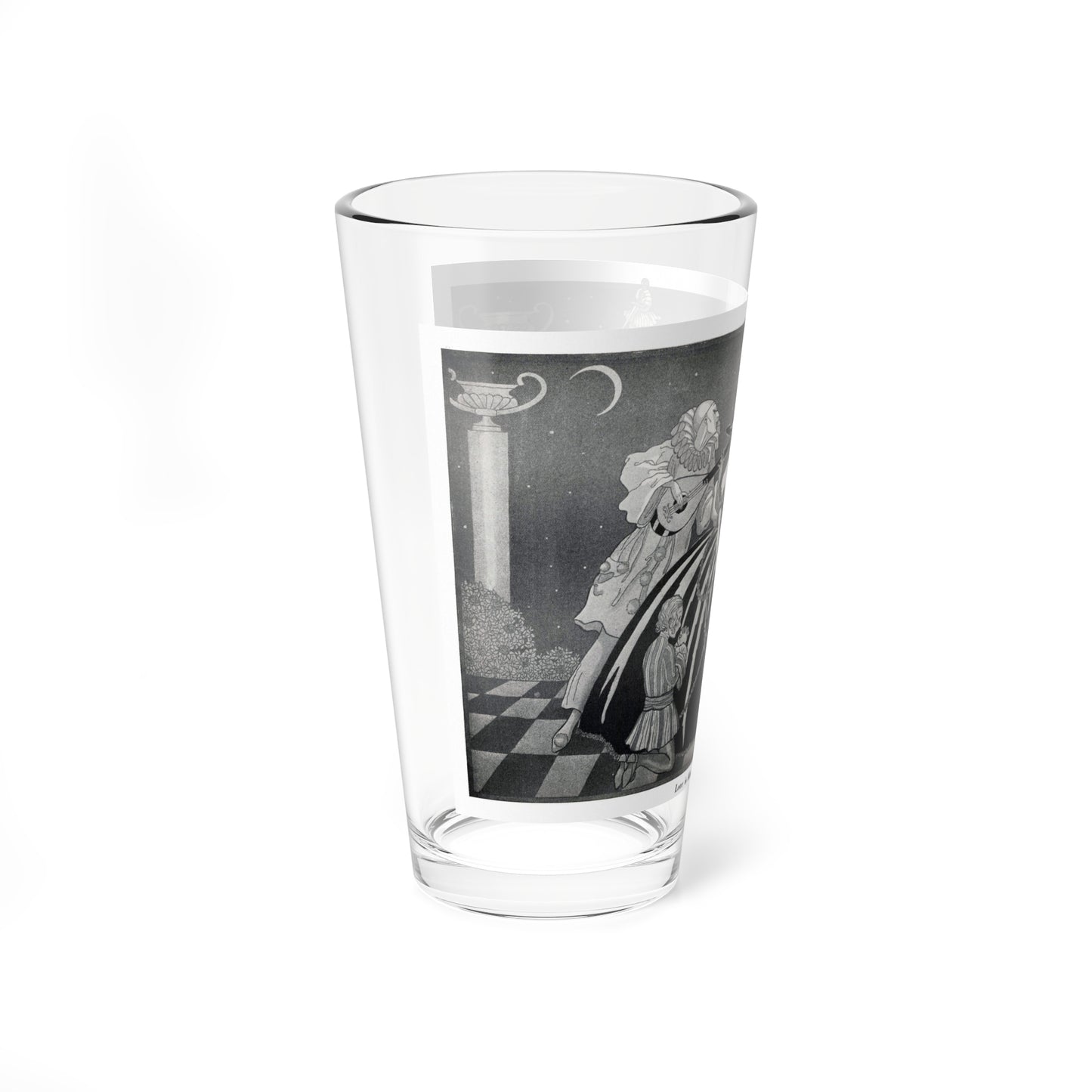 Love is blind. Who will win, Spice O'Life, April 1926 - Pint Glass 16oz