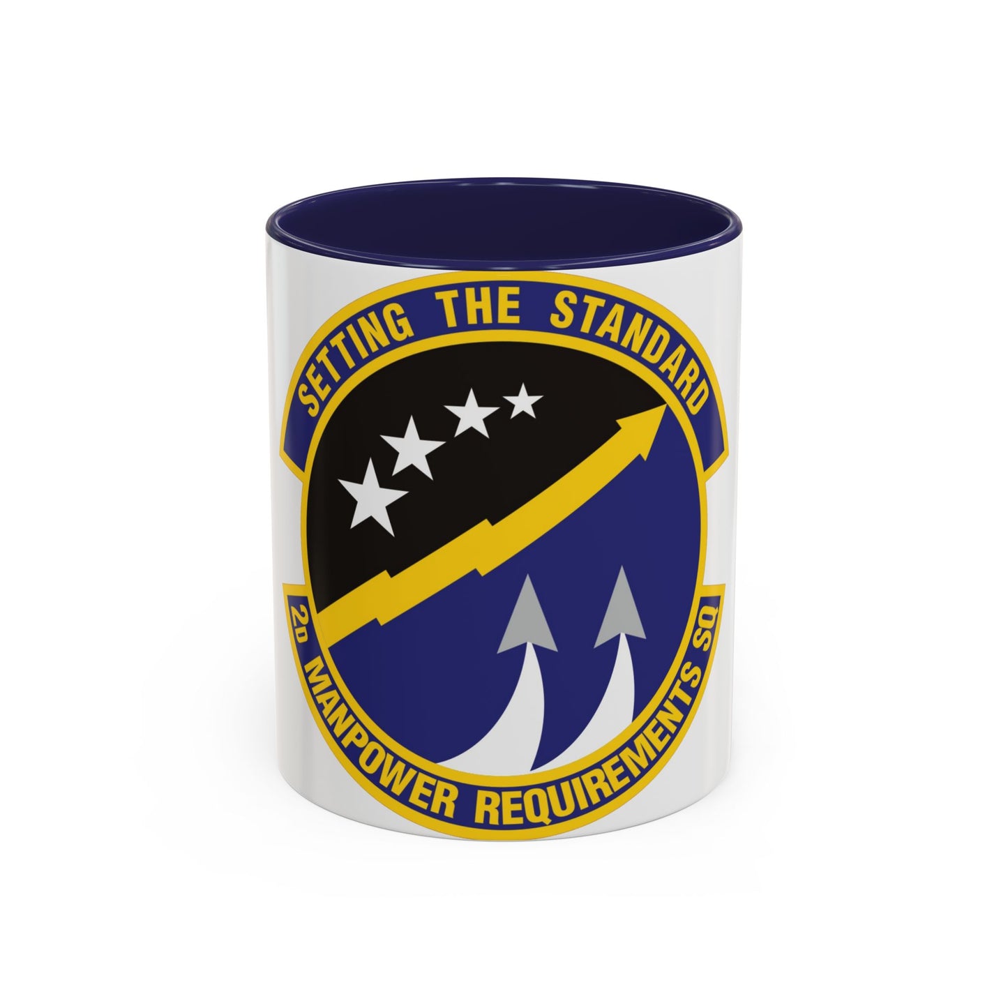 2d Manpower Requirements Squadron (U.S. Air Force) Accent Coffee Mug