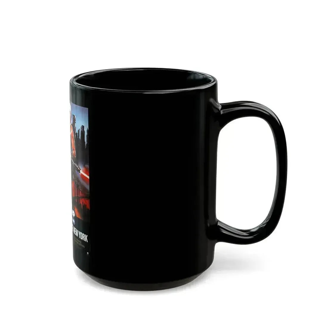 2019 - AFTER THE FALL OF NEW YORK 1983 Movie Poster - Black Coffee Mug - Go Mug Yourself