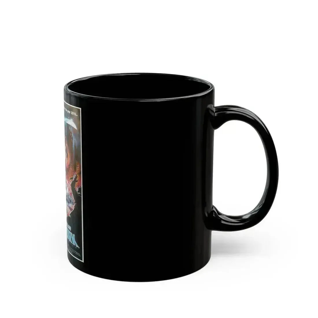 2019 - AFTER THE FALL OF NEW YORK (2) 1983 Movie Poster - Black Coffee Mug - Go Mug Yourself