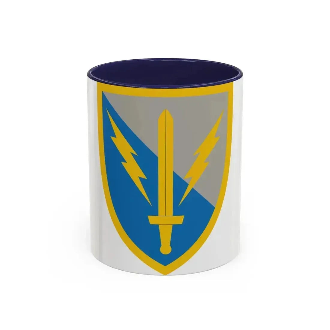 201st Expeditionary Military Intelligence Brigade (U.S. Army) Accent Coffee Mug 11oz Navy - Go Mug Yourself