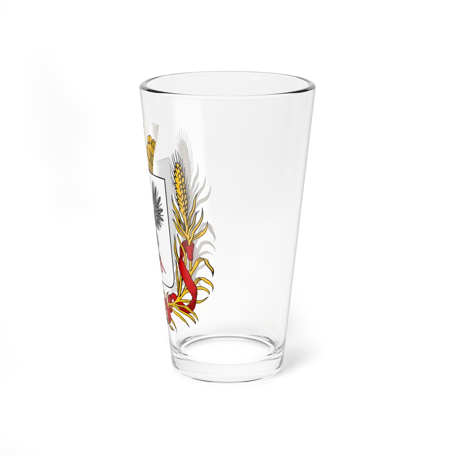 Coat of arms of Yakutsk 1875 (Russia) (Coat of Arms) Pint Glass 16oz