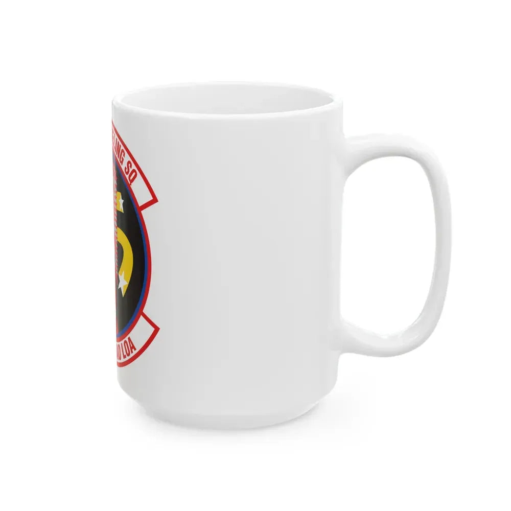 203 Air Refueling Squadron (U.S. Air Force) White Coffee Mug - Go Mug Yourself