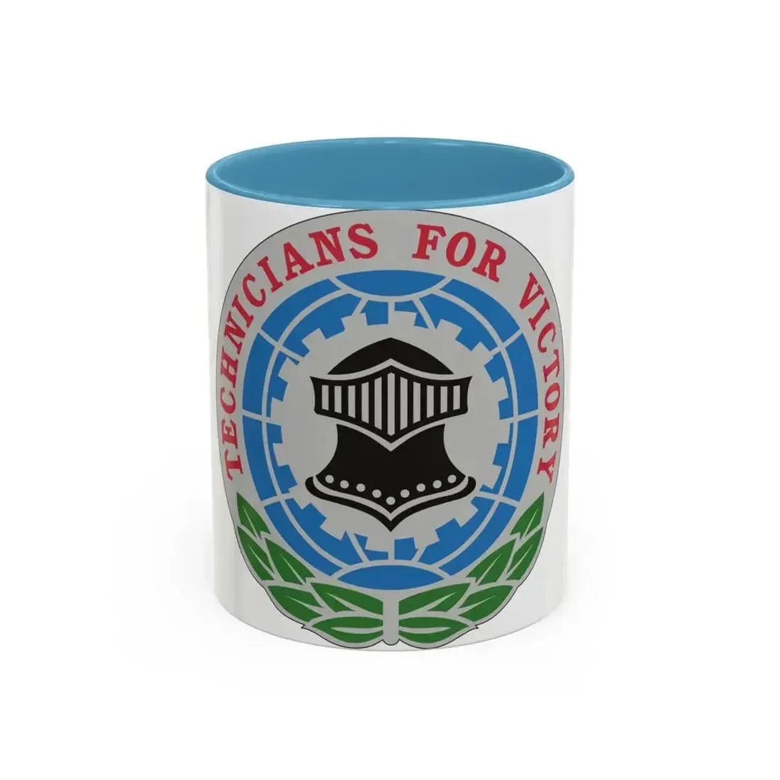 203 Military Intelligence Battalion (U.S. Army) Accent Coffee Mug 11oz Light Blue - Go Mug Yourself